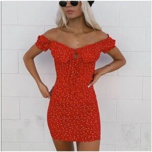 Princess Polly floral mini dress